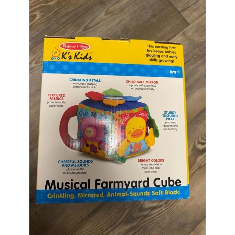 Musical Farmyard Cube, - Picture 3 of 6
